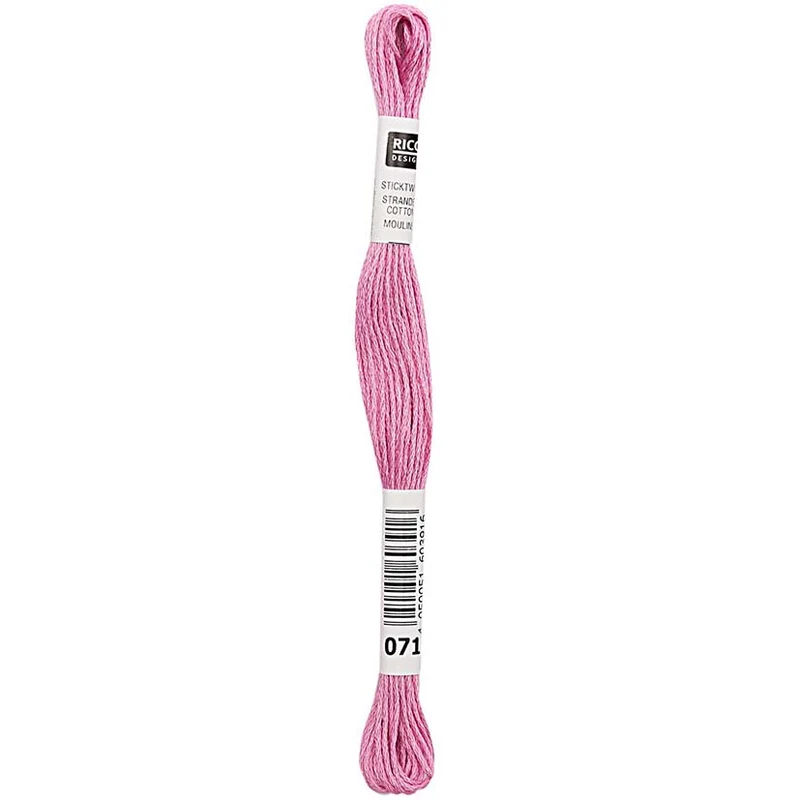 Rico Sticktwist Stickgarn 8 m 071 Berry Red