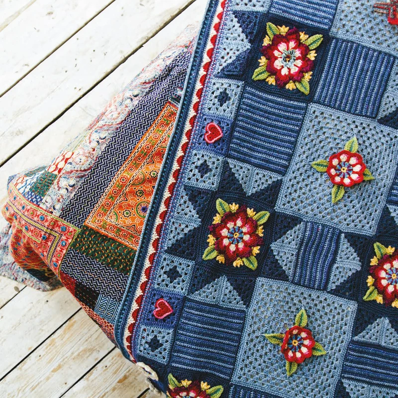 Indigo Dreams Blanket CAL Häkelpaket – Janie Crow