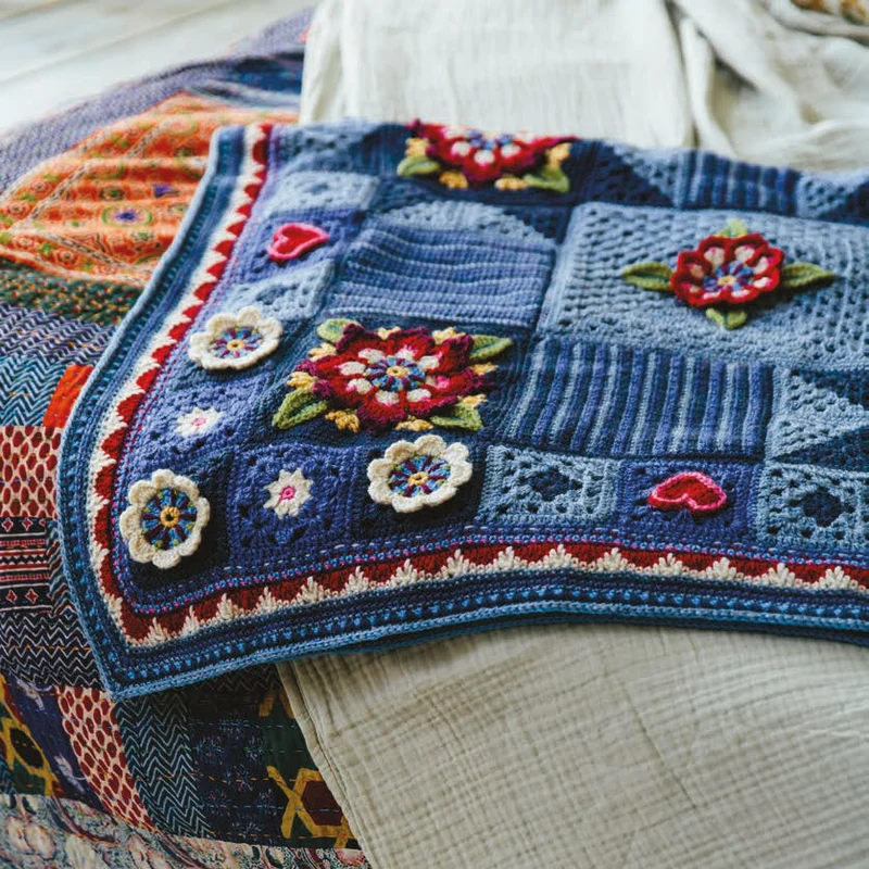 Indigo Dreams Blanket CAL Häkelpaket – Janie Crow