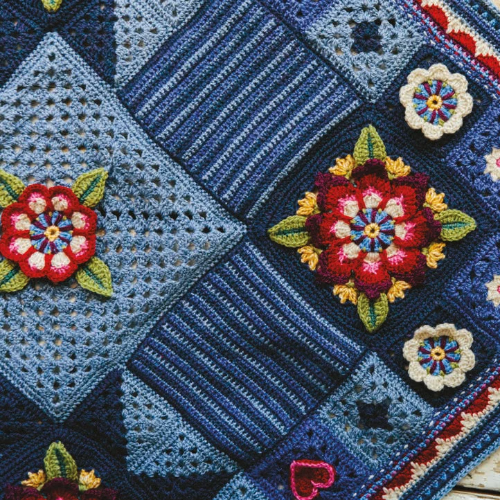 Indigo Dreams Blanket CAL Häkelpaket – Janie Crow
