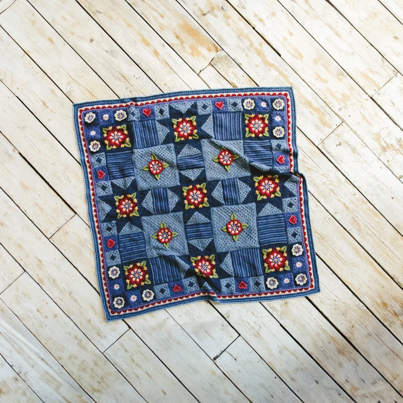 Indigo Dreams Blanket CAL Häkelpaket – Janie Crow