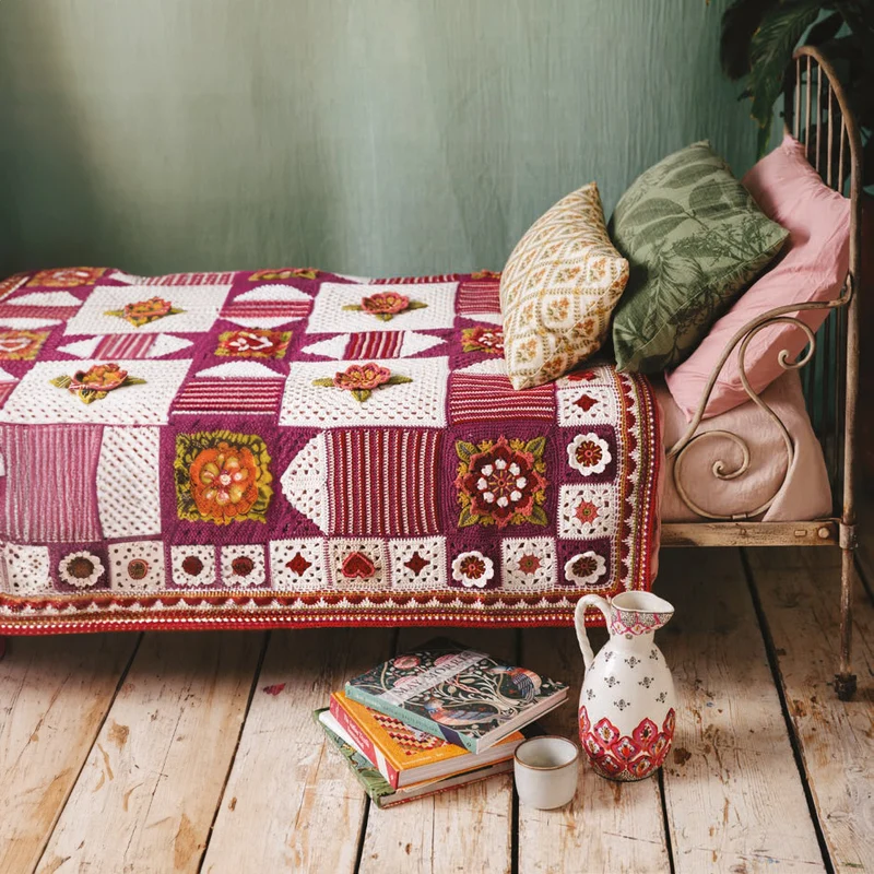 Indigo Dreams Blanket CAL Häkelpaket – Janie Crow