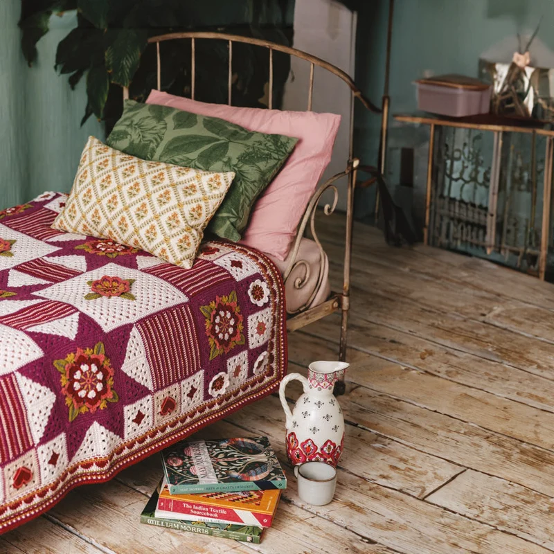 Indigo Dreams Blanket CAL Häkelpaket – Janie Crow