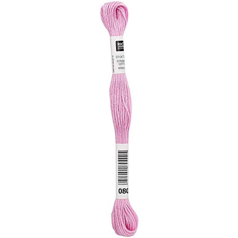 Rico Sticktwist Stickgarn 8 m 080 Magenta