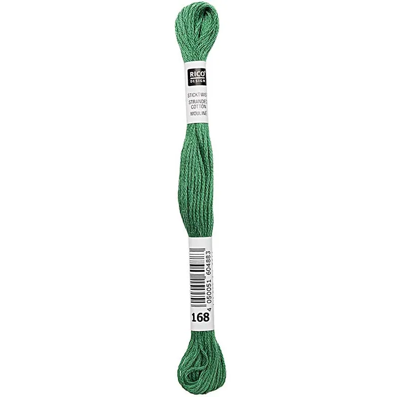 Rico Sticktwist Stickgarn 8 m 168 Seegrün