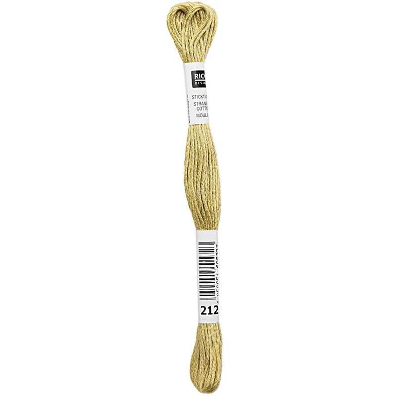 Rico Sticktwist Stickgarn 8 m 212 Reed