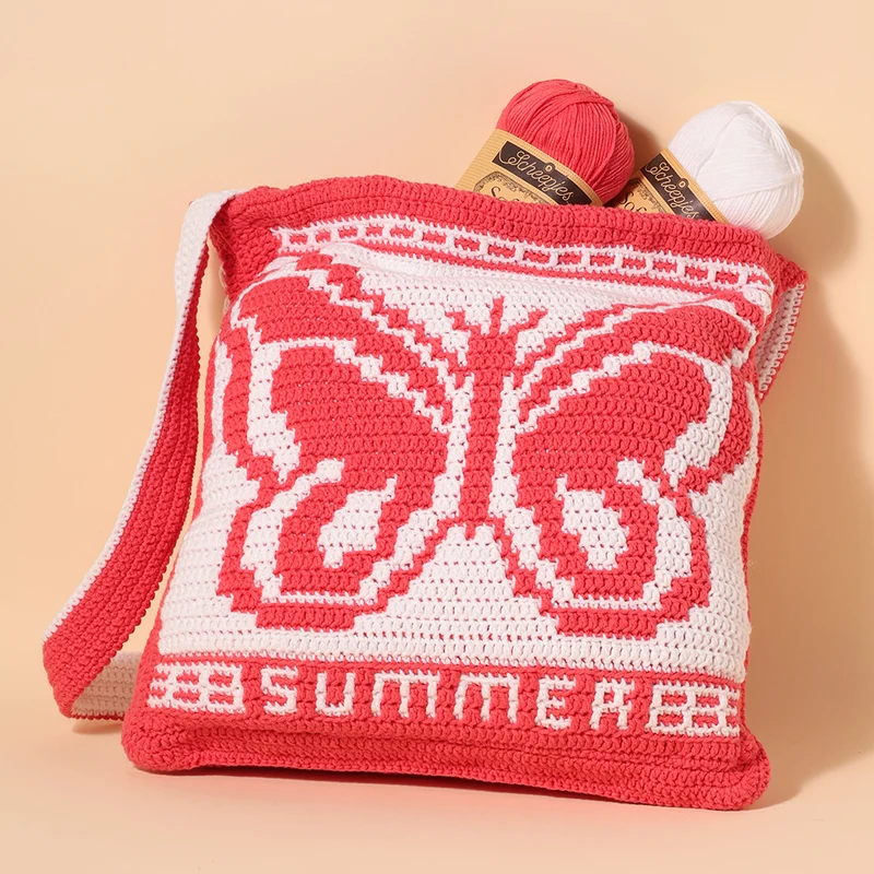 Sommertasche „Mozaïek“ CAL von Wollplatz & YarnZoo