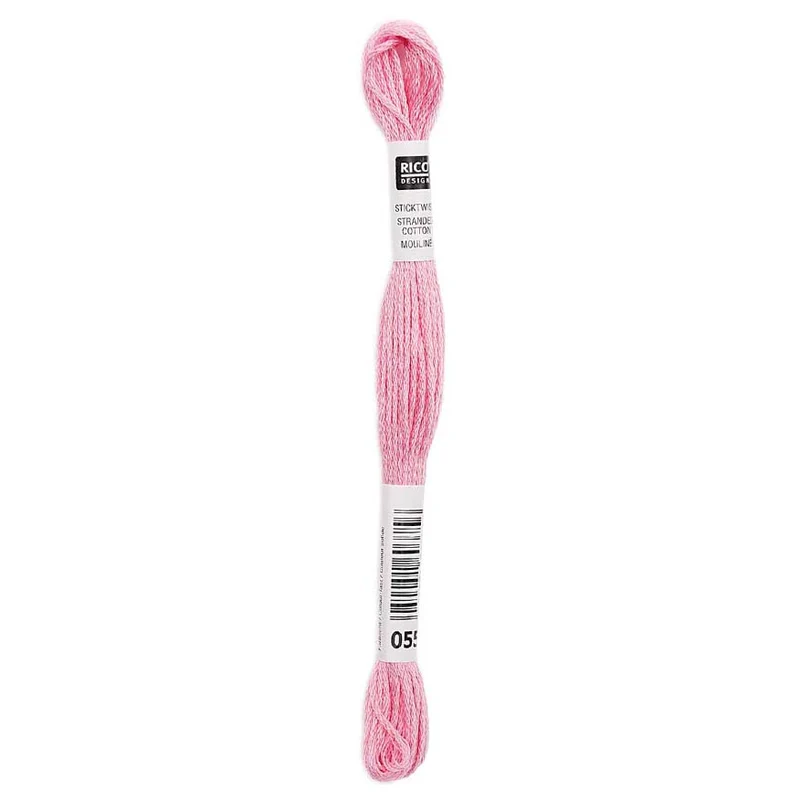 Rico Sticktwist Stickgarn 8 m 055 Pink