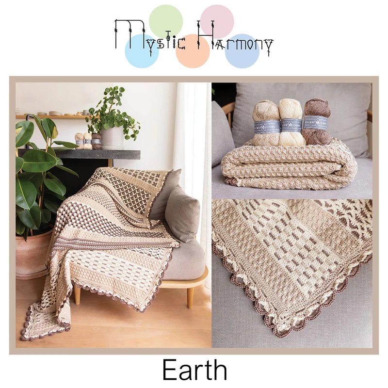Haakplein Häkelpaket CAL2026 Mystic Harmony Earth 014.282