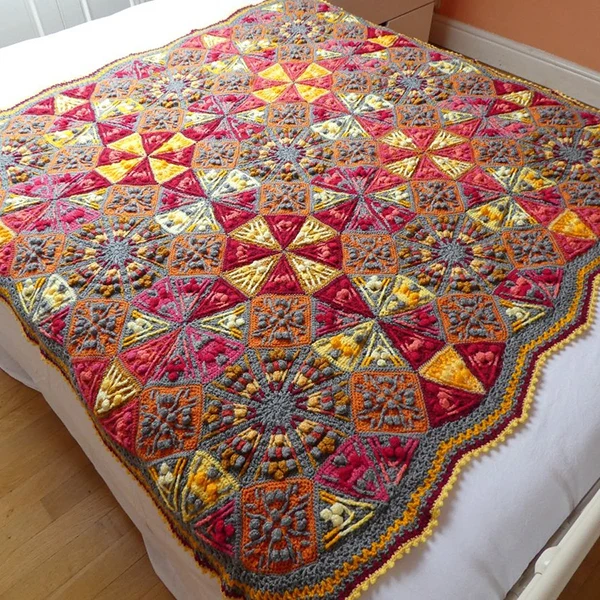 Kaleidoscope-Decke – CAL-Garnpaket