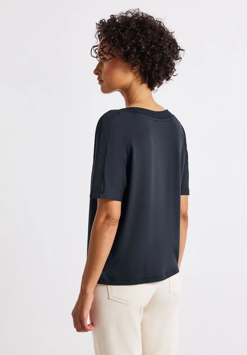 Shirt mit Strukturdetail