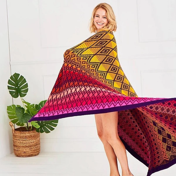 Queen Blanket (groß) CAL-Garnpaket