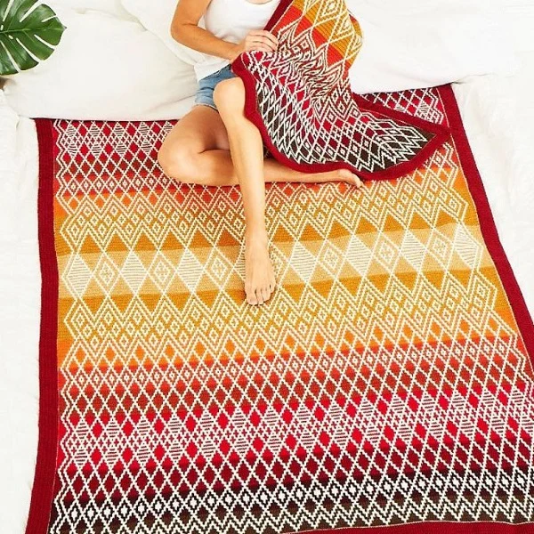 Queen Blanket (groß) CAL-Garnpaket