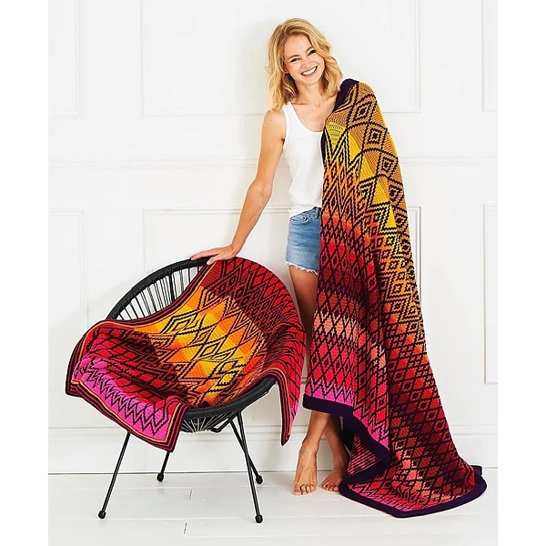Queen Blanket (groß) CAL-Garnpaket