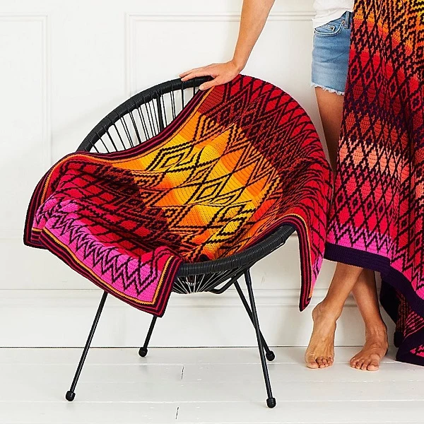 Queen Blanket (klein) CAL-Garnpaket