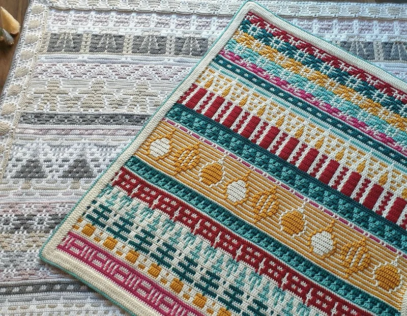 Letitias „Holiday Blanket“ – MAL-Garnpaket
