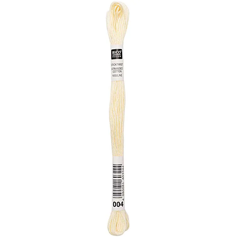 Rico Sticktwist Stickgarn 8 m 004 Citron