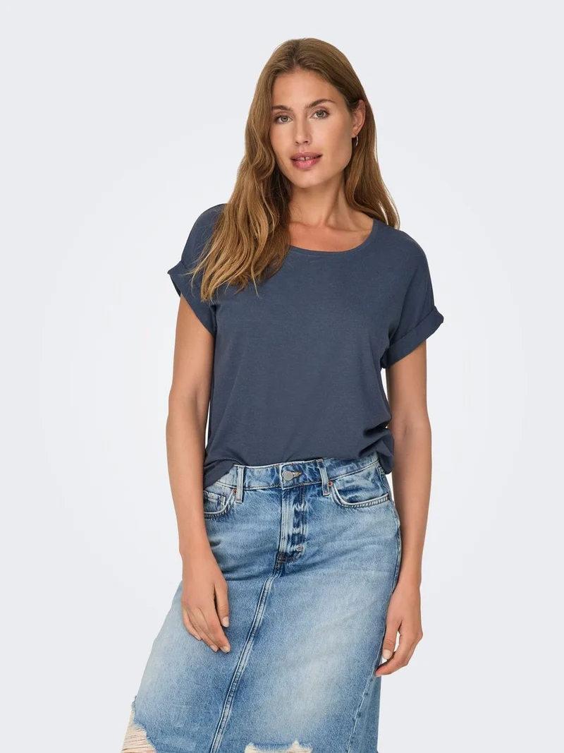 ONLMOSTER S/S O-NECK TOP NOOS JRS