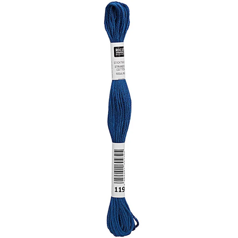 Rico Sticktwist Stickgarn 8 m 119 Royal Blue