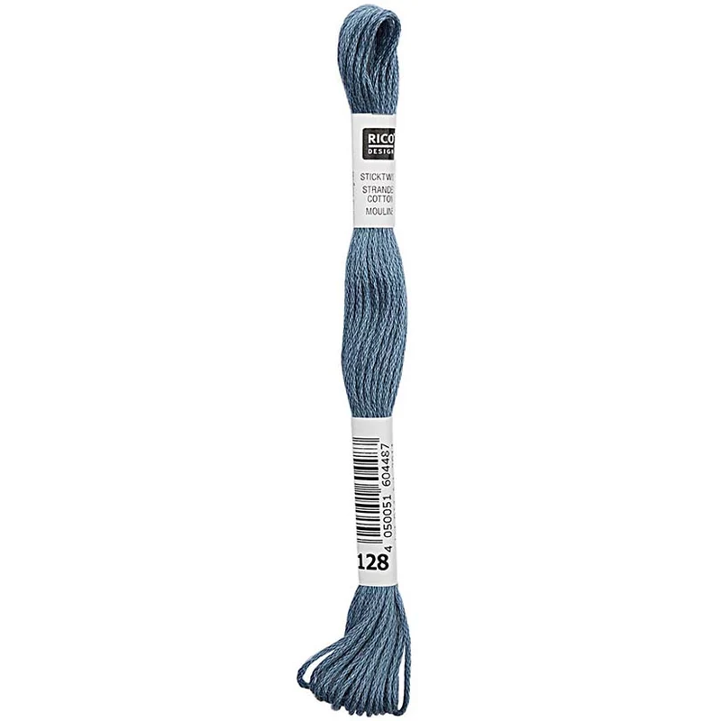 Rico Sticktwist Stickgarn 8 m 128 Ice Blue