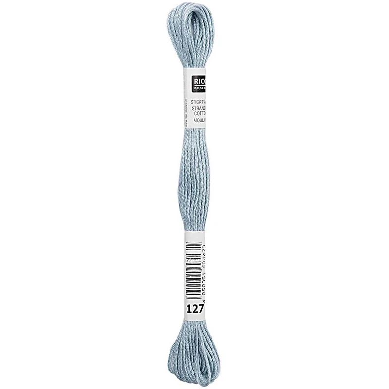 Rico Sticktwist Stickgarn 8 m 127 Ice Blue