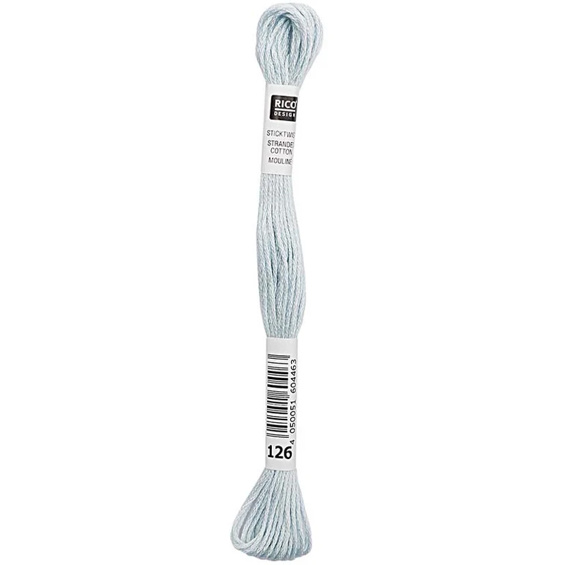 Rico Sticktwist Stickgarn 8 m 126 Ice Blue