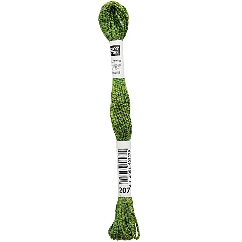 Rico Sticktwist Stickgarn 8 m 207 Kiwi-Grün