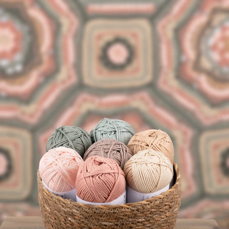 Yarn and Colors CAL „Island Stroll“ Decke – Garnpaket