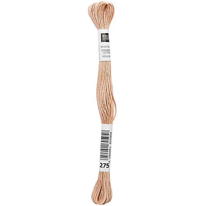 Rico Sticktwist Stickgarn 8 m 275 Braun