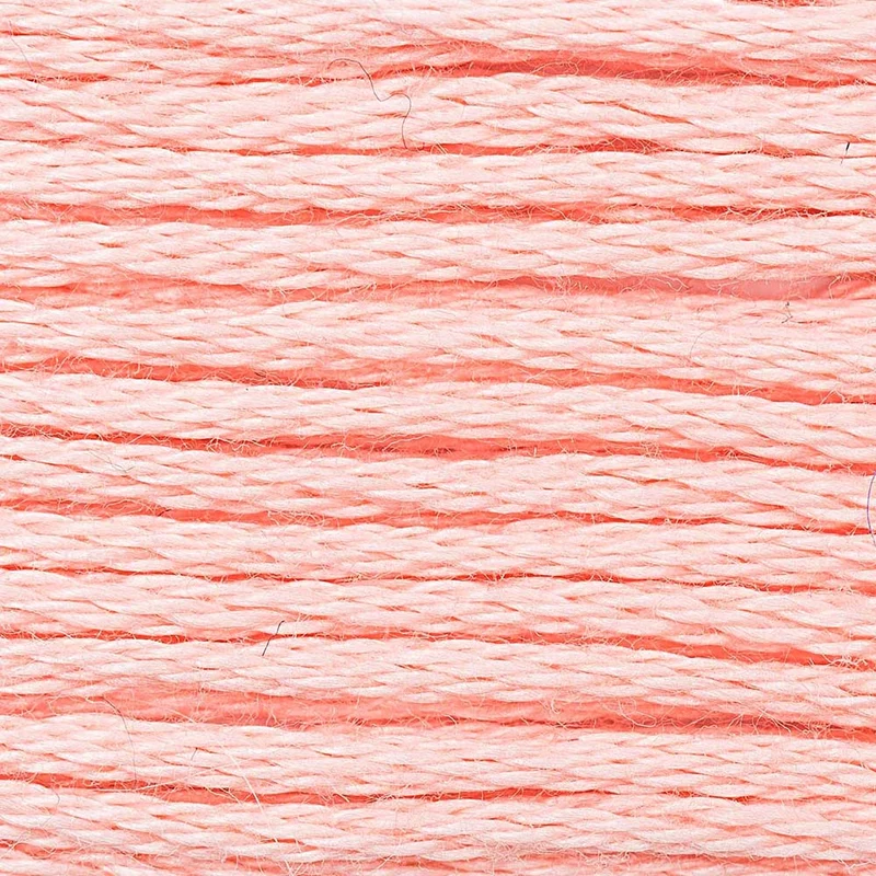 Rico Sticktwist Stickgarn 8 m 032 Lachsrot