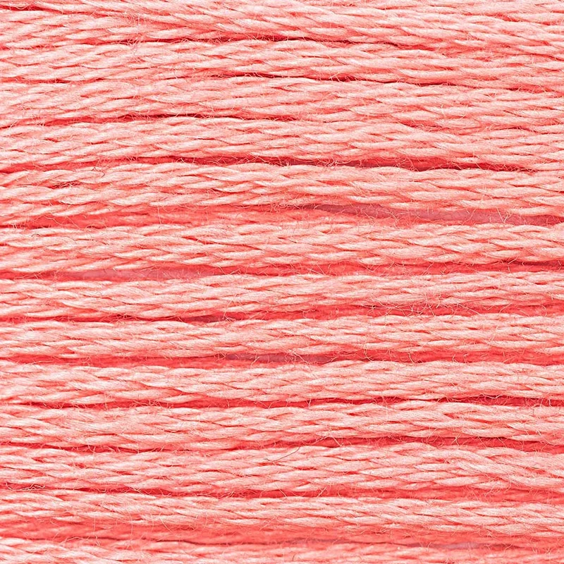 Rico Sticktwist Stickgarn 8 m 033 Lachsrot