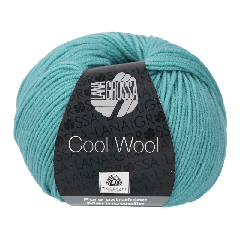 Lana Grossa Cool Wool 2048 Mintblau