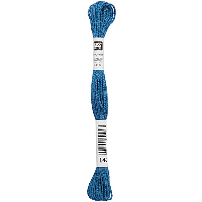 Rico Sticktwist Stickgarn 8 m 142 Ocean