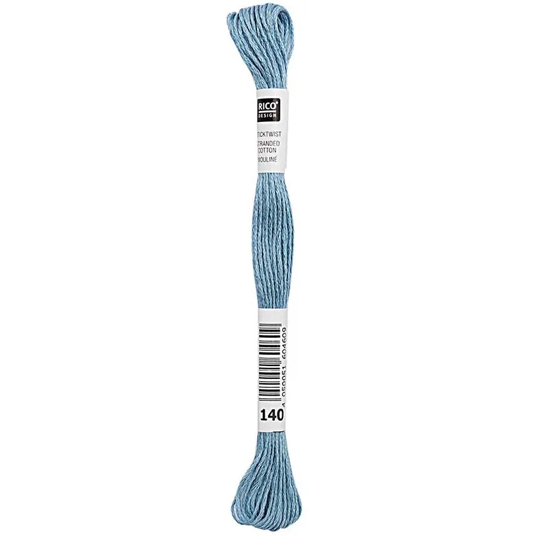 Rico Sticktwist Stickgarn 8 m 140 Ocean