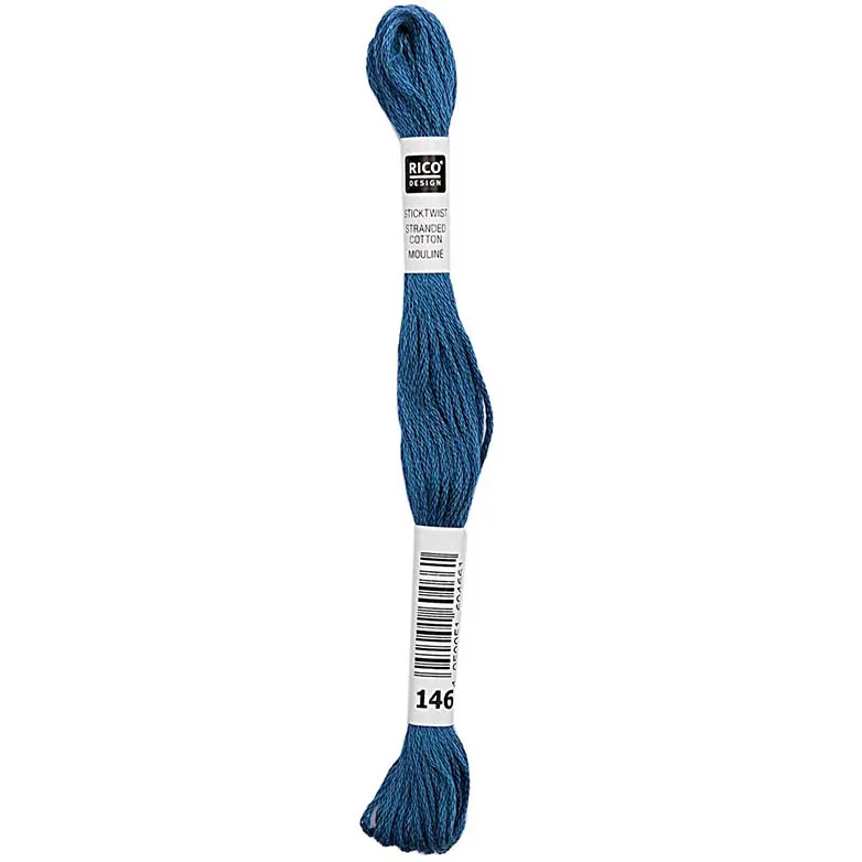 Rico Sticktwist Stickgarn 8 m 146 Pacific