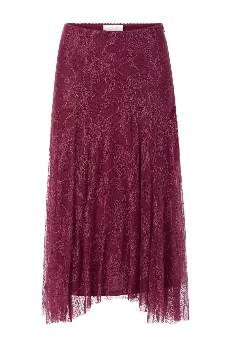 Lace Midi Skirt