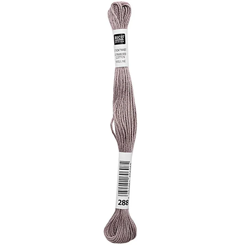 Rico Sticktwist Stickgarn 8 m 288 Slate Grey
