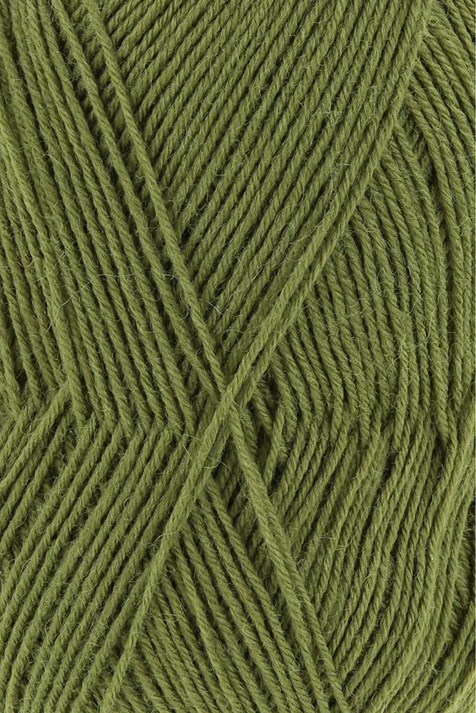 Lang Yarns Super Soxx 4-Fach 0198 Dunkeloliv (4-fädig)