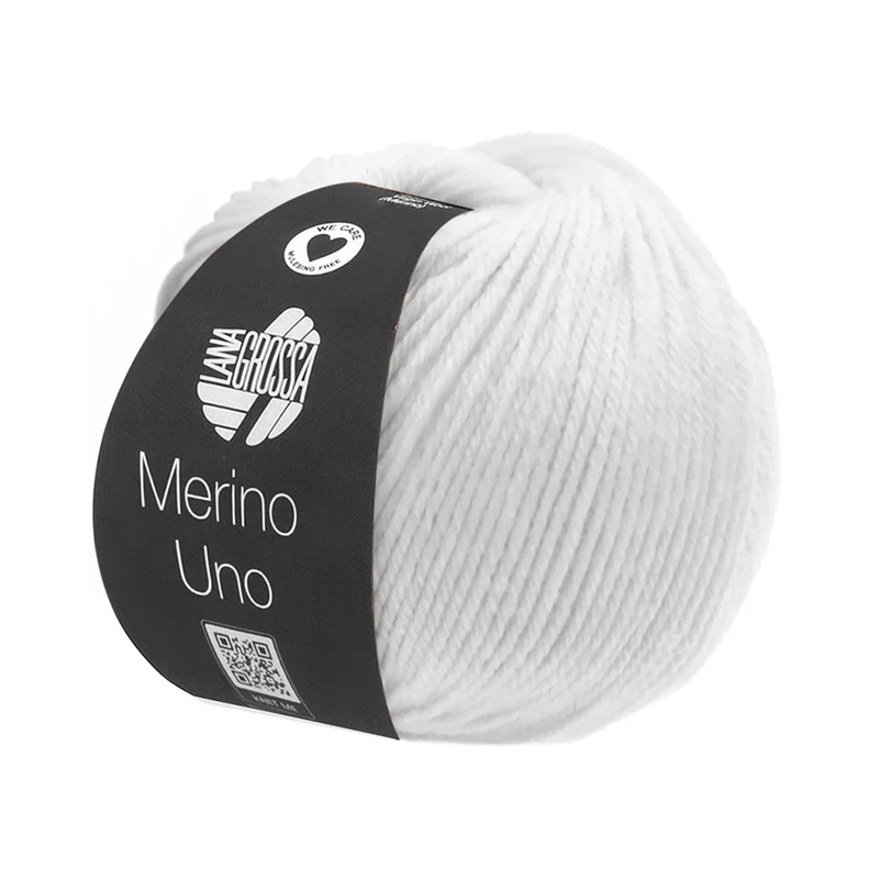 Lana Grossa Merino Uno 001 Weiß