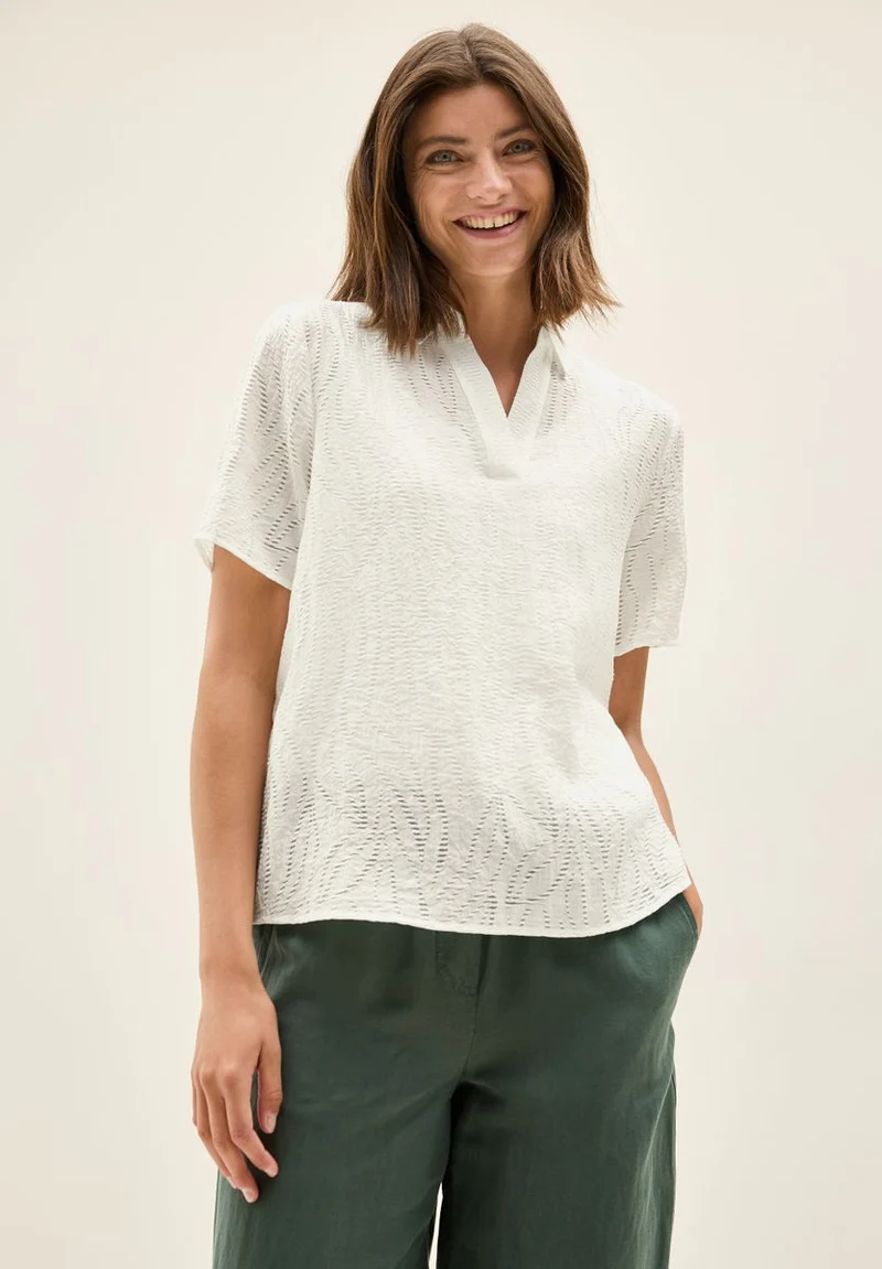 Blusenshirt mit Struktur