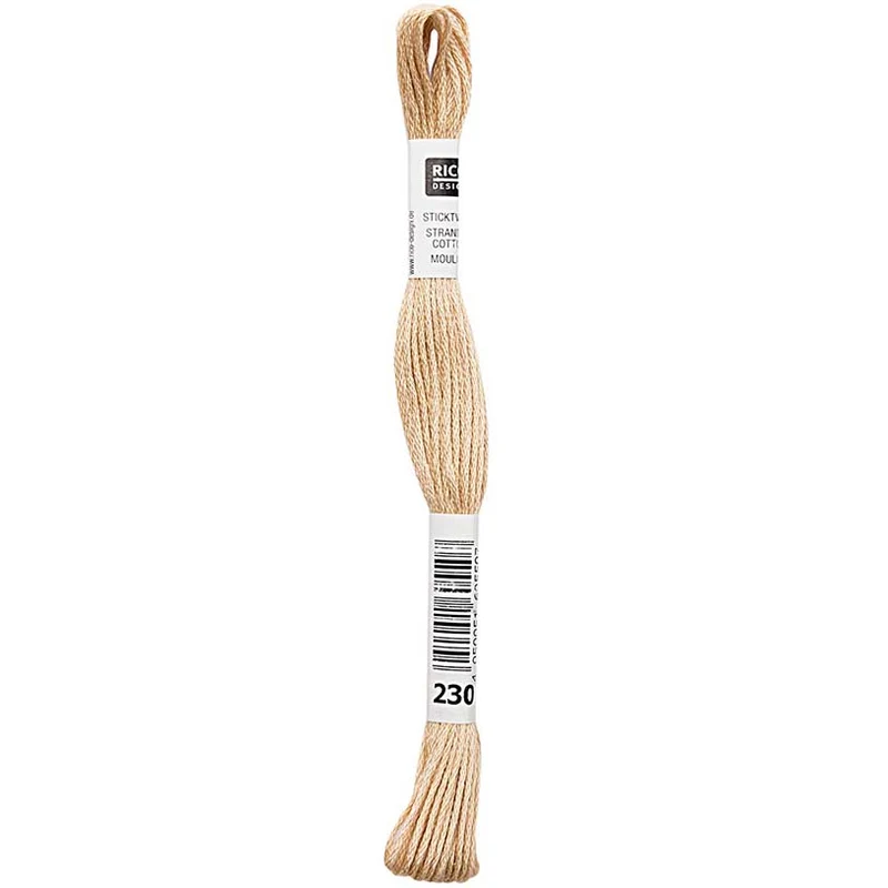 Rico Sticktwist Stickgarn 8 m 230 Sand