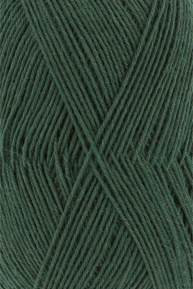 Lang Yarns Super Soxx 4-Fach 0218 Flaschengrün (4-fädig)
