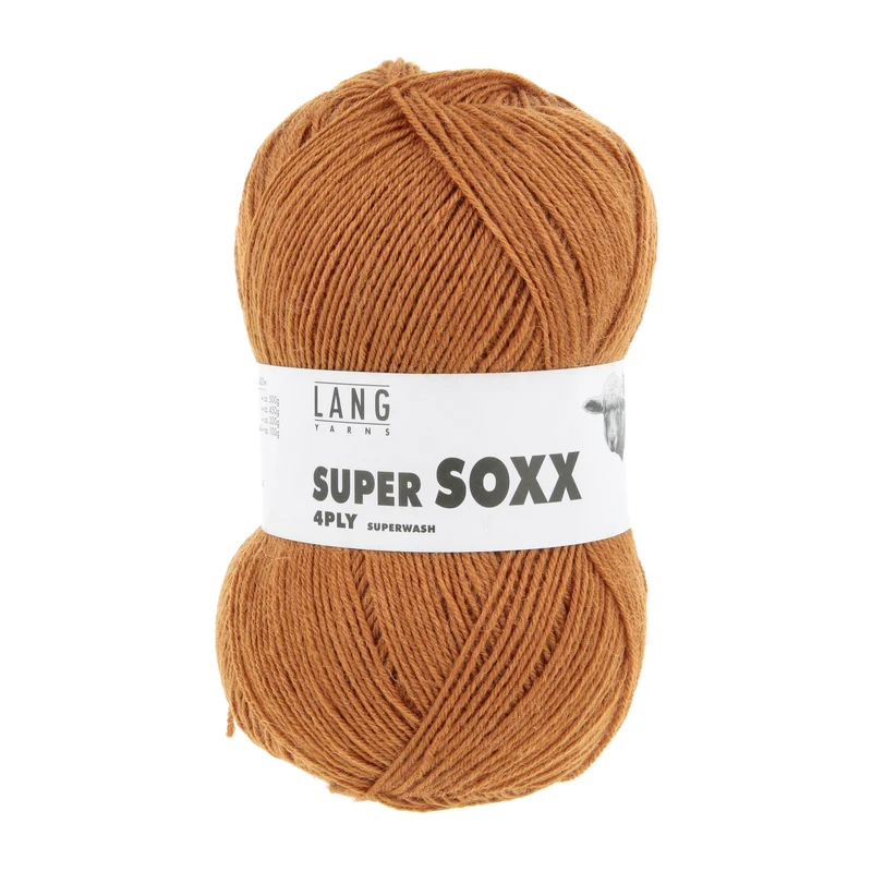 Lang Yarns Super Soxx 4-Fach 0011 Bronze (4-fädig)
