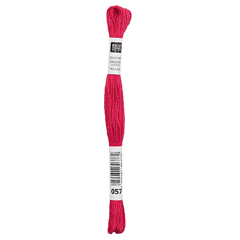 Rico Sticktwist Stickgarn 8 m 057 Rosa