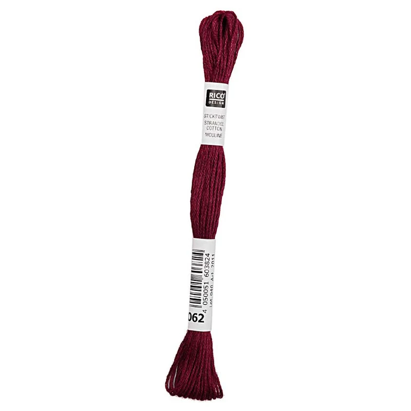 Rico Sticktwist Stickgarn 8 m 062 Fuchsia