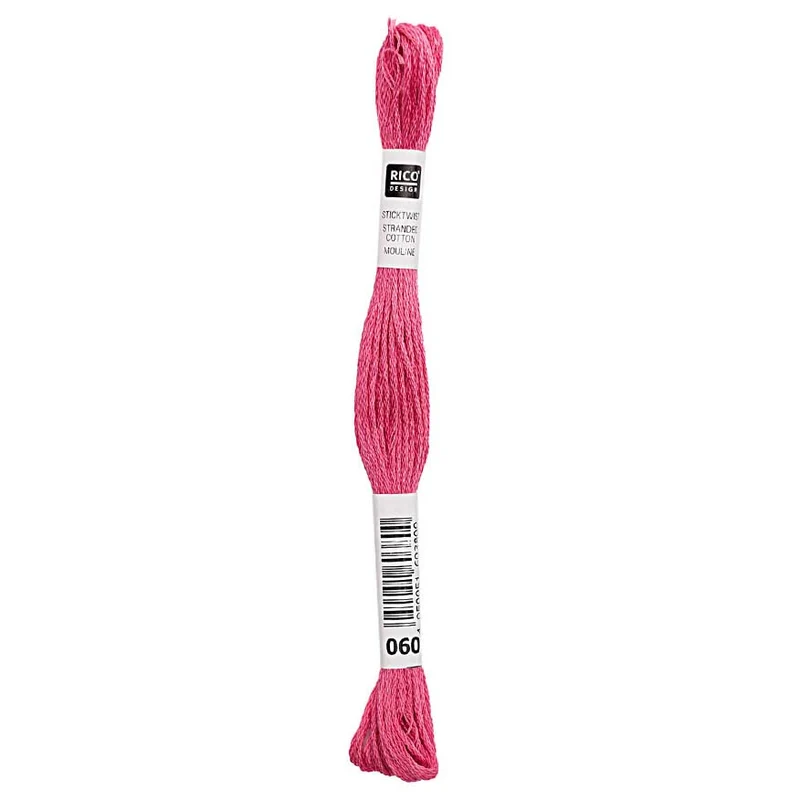 Rico Sticktwist Stickgarn 8 m 060 Fuchsia