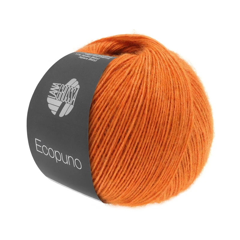 Lana Grossa Ecopuno 005 Jaffa Orange