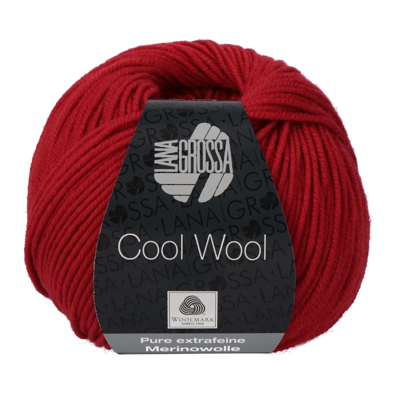 Lana Grossa Cool Wool 514 Dunkelrot