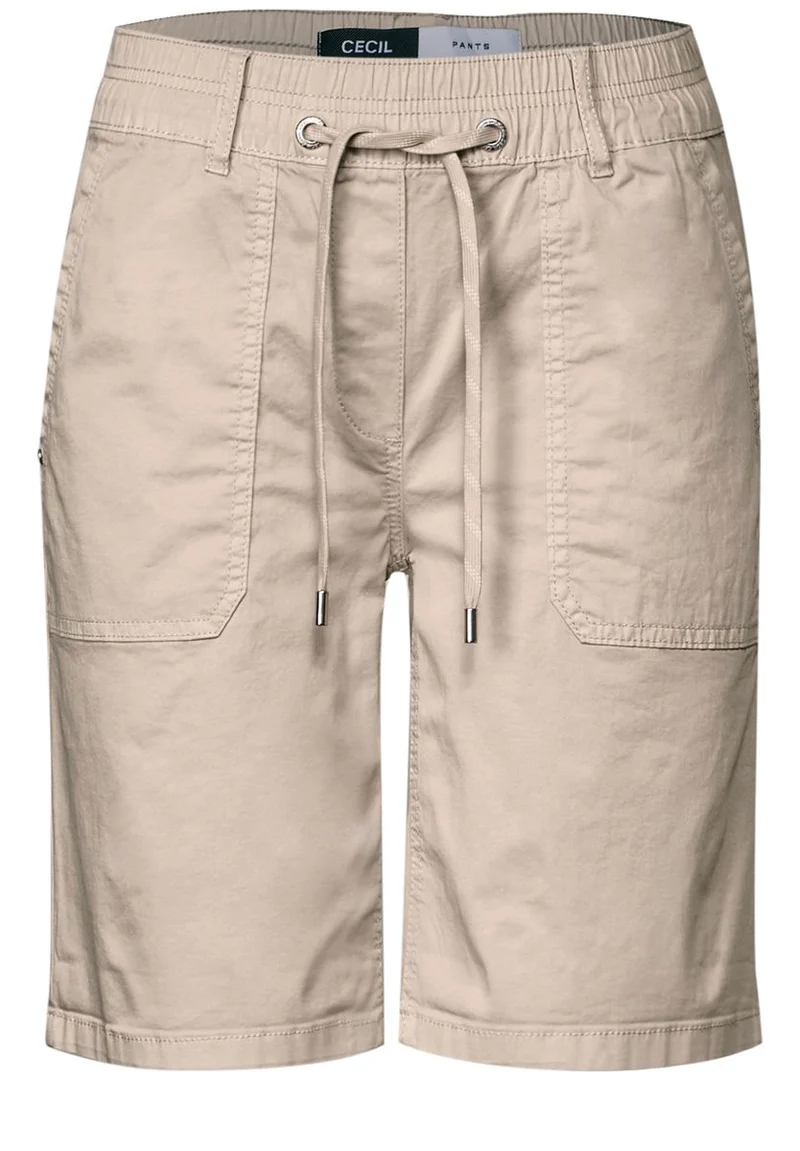 Twill Shorts im Washed-Look