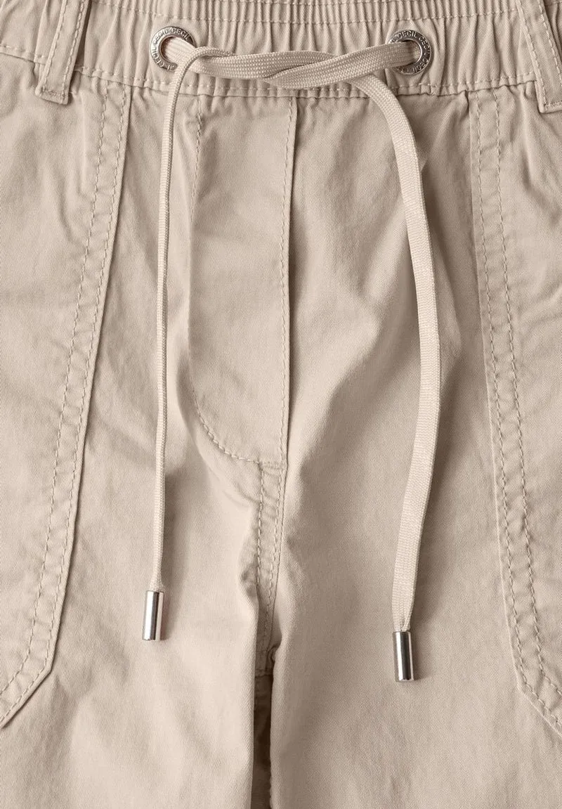 Twill Shorts im Washed-Look